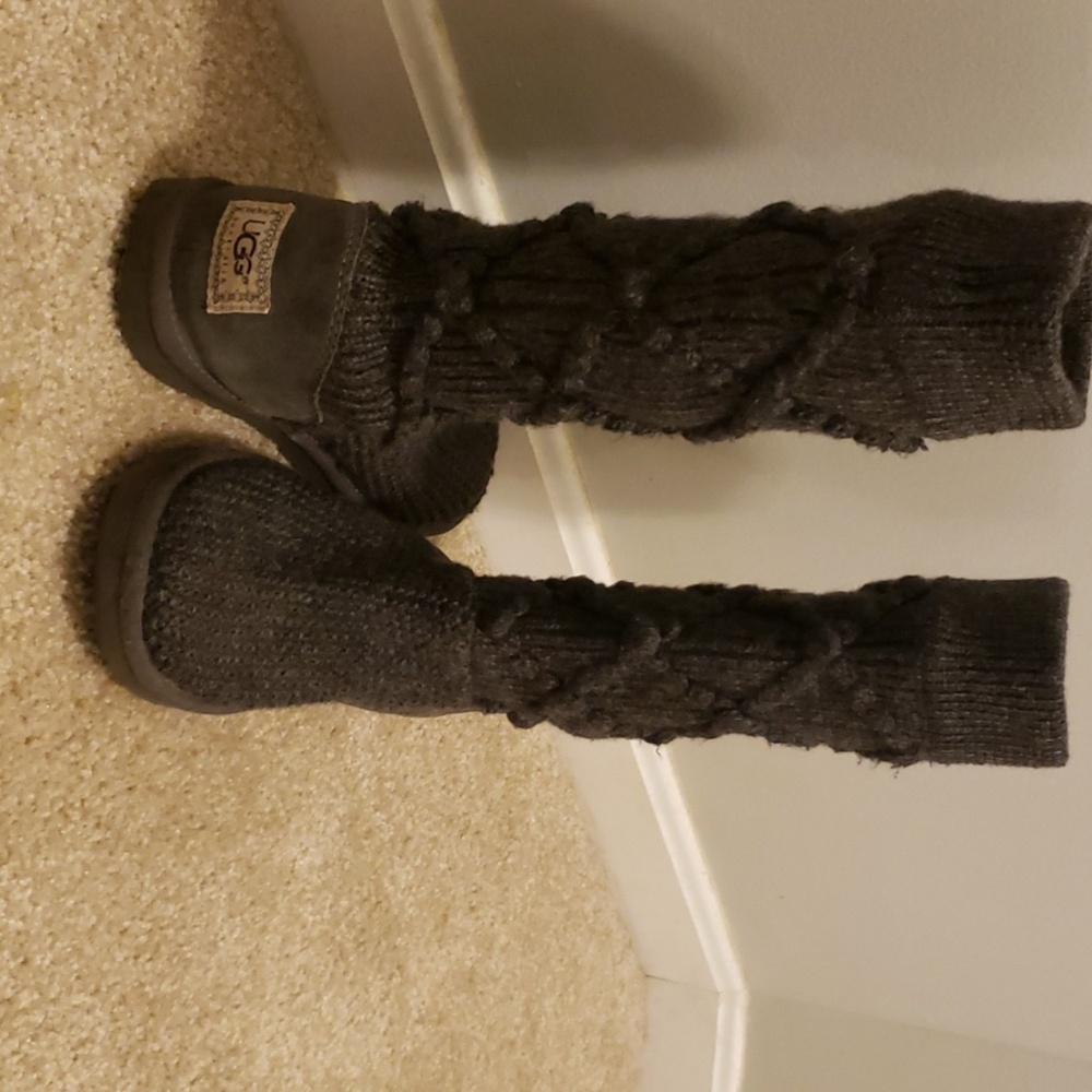 Ugg brand gray boots